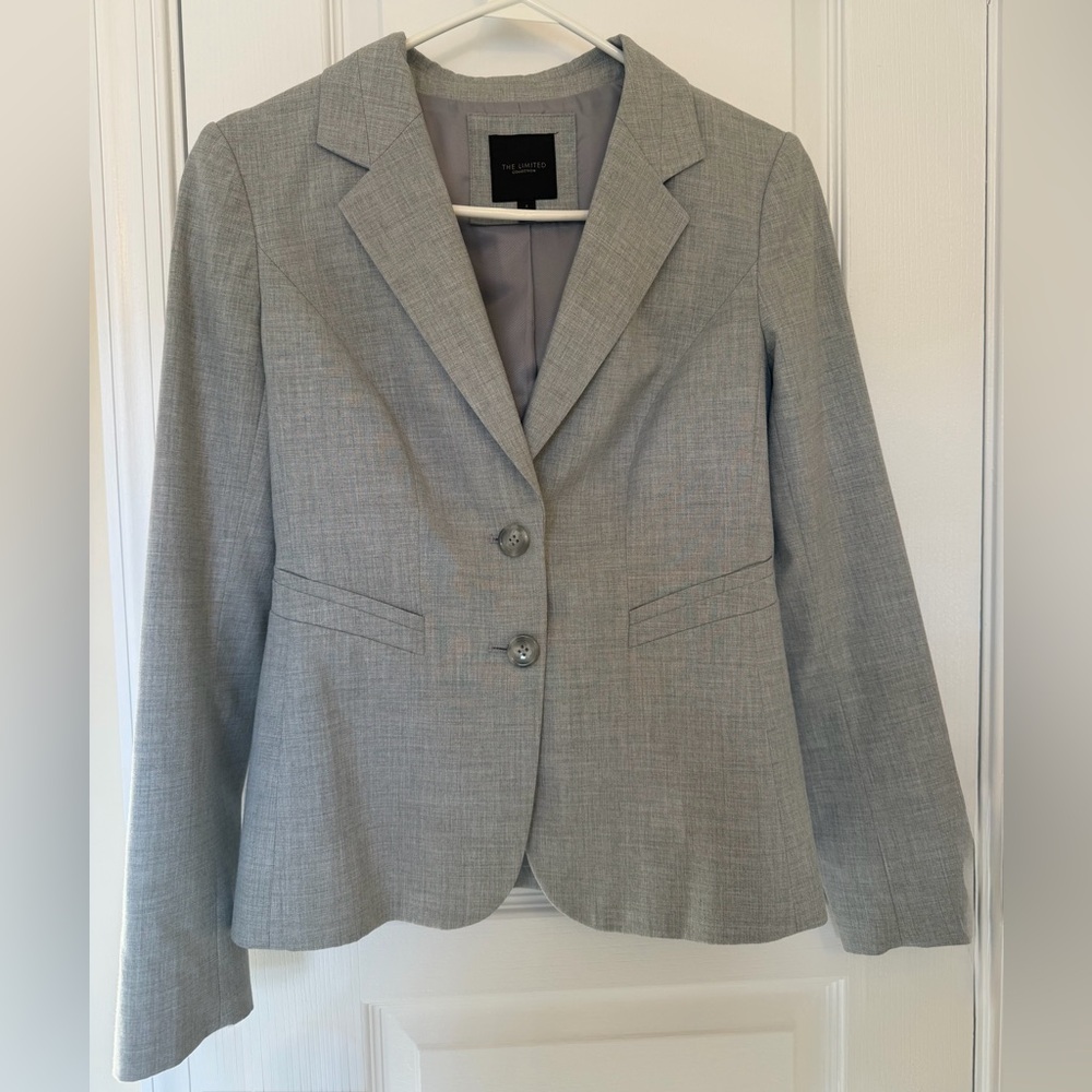 The Limited Light Gray Women's Blazer